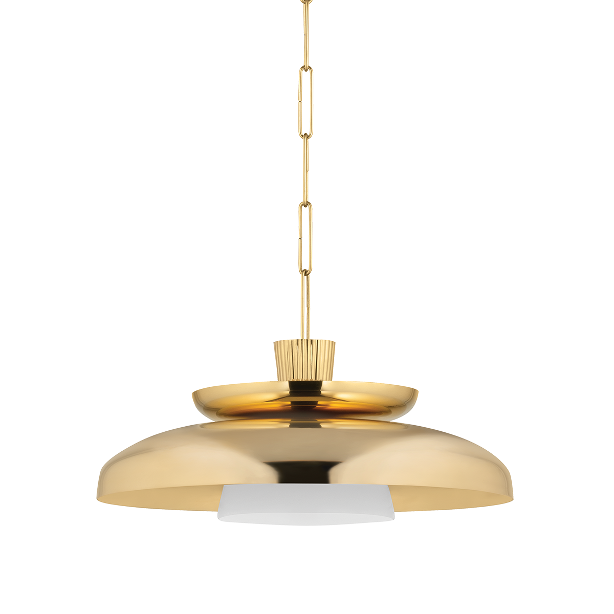 RAVENNA Pendant In Vintage Brass Finish