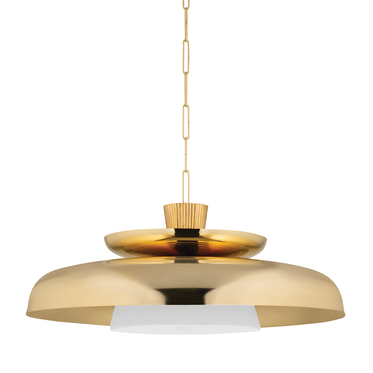 RAVENNA Pendant In Vintage Brass Finish