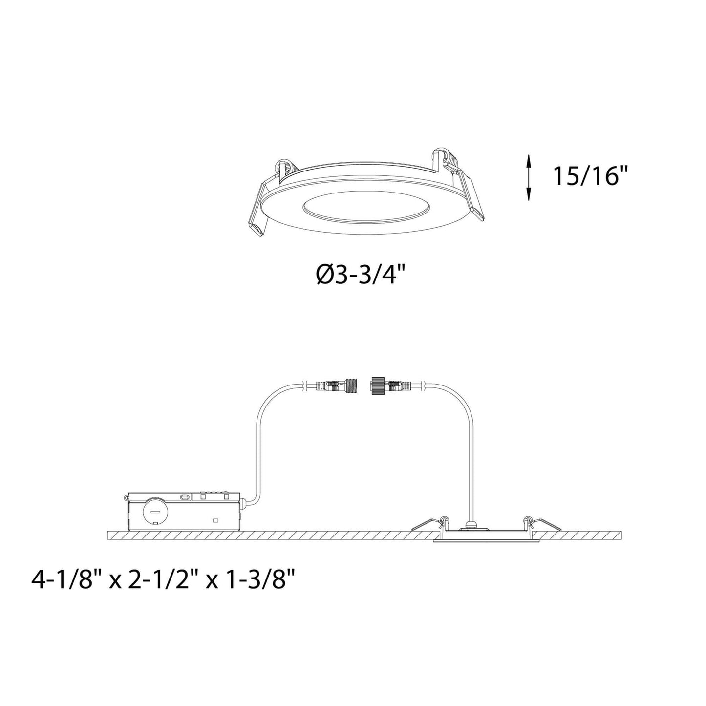3 Inch Round CCT LED Recessed Panel Light