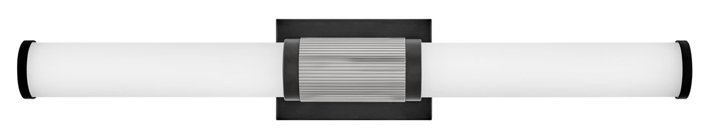 Zevi Large LED Vanity In Black Finish