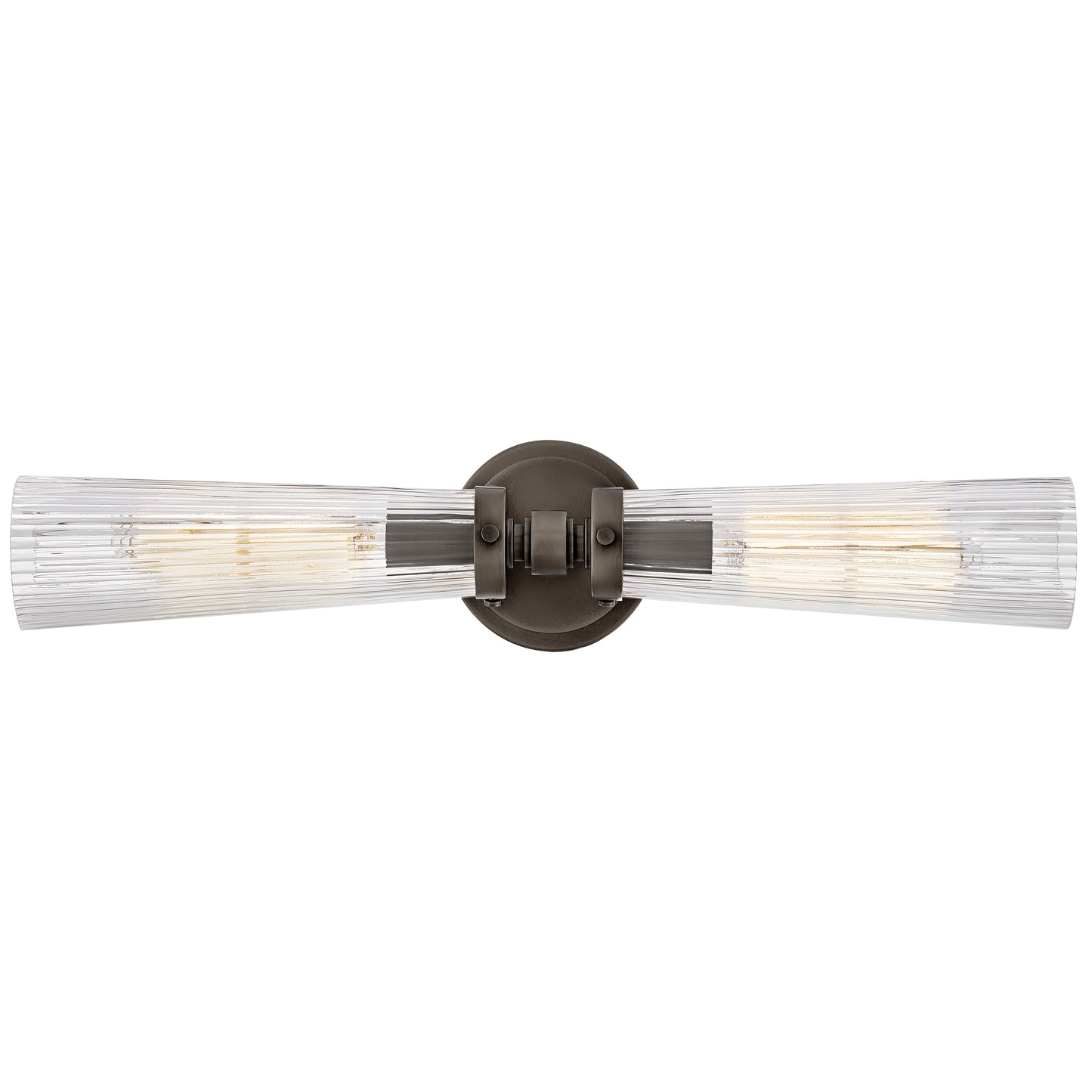 Jude Medium Two Light Vanity In Black Finish