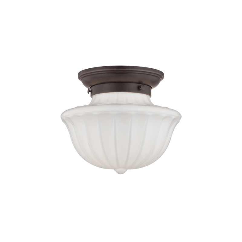 Dutchess Flush Mount with Old Bronze Finish