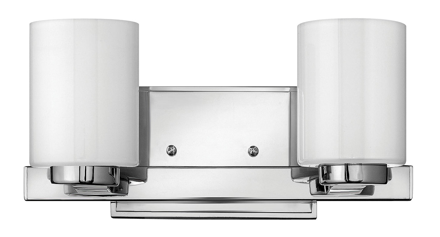 Miley Small Two Light Vanity In Chrome Finish