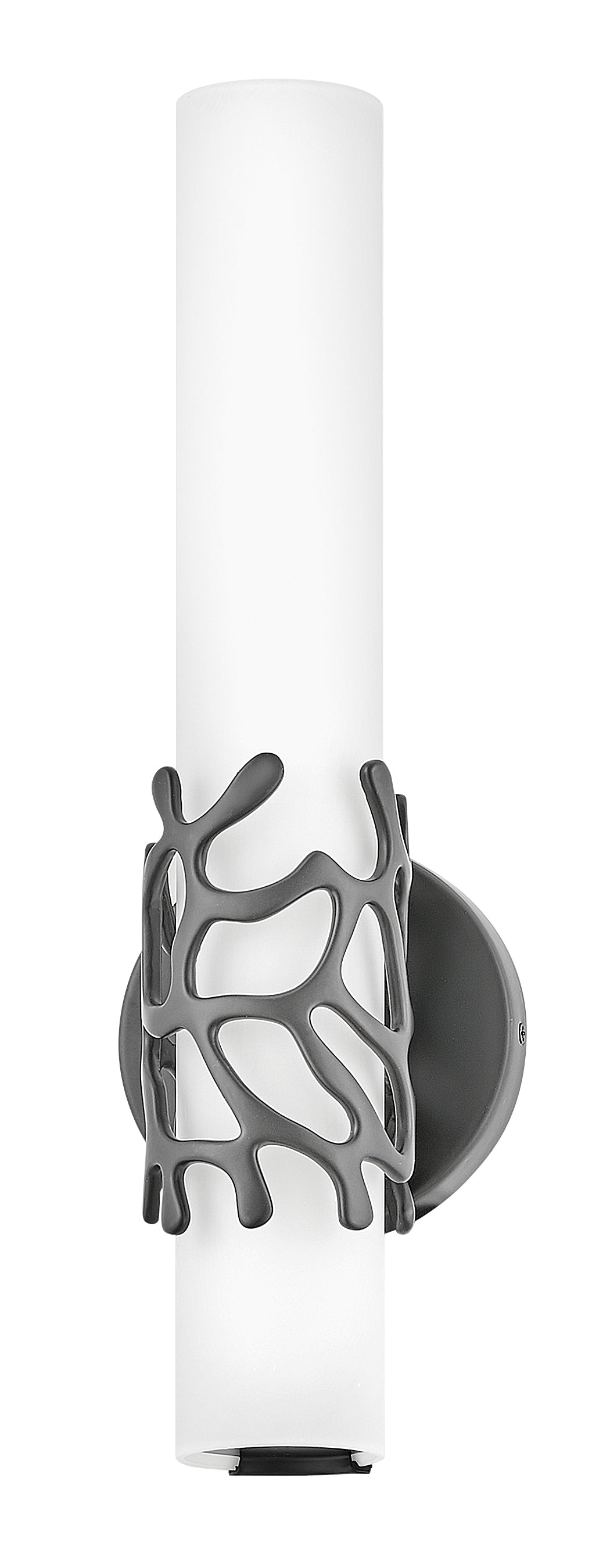 Lyra Medium LED Sconce In Black Finish