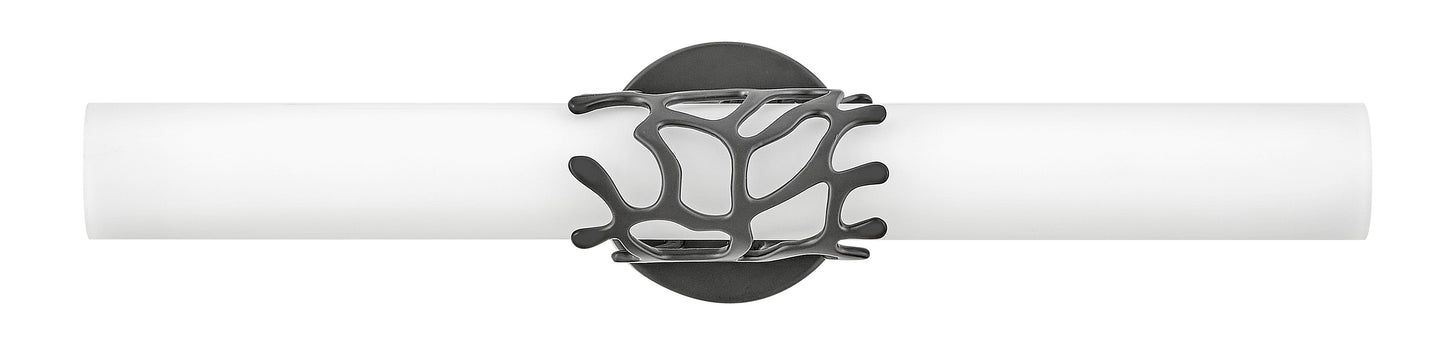 Lyra Medium LED Vanity In Black Finish