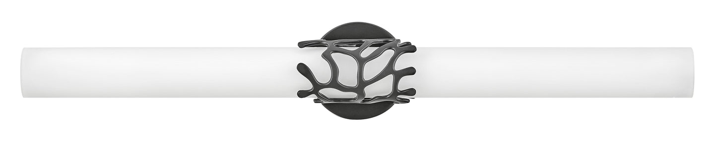 Lyra Large LED Vanity In Black Finish