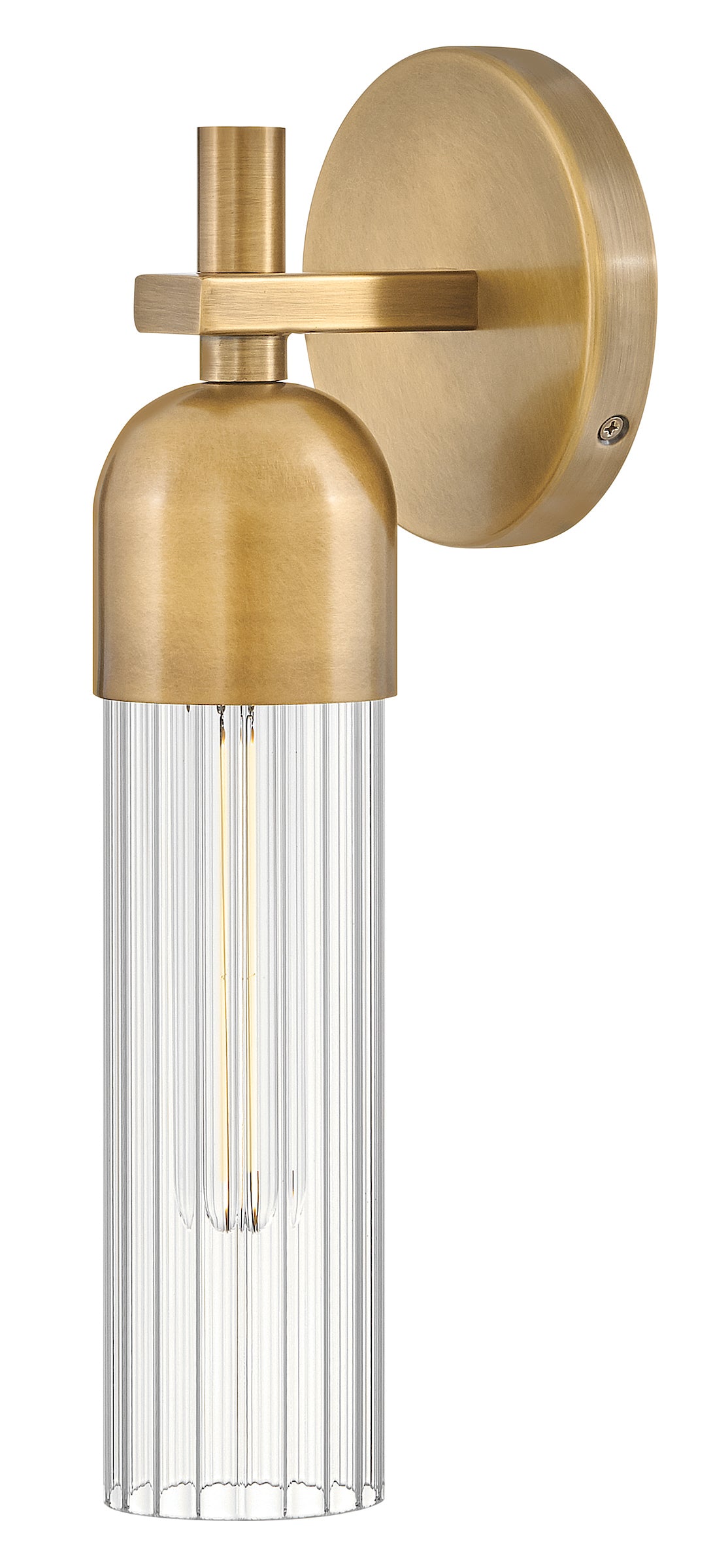 Soren Medium Sconce In Light Brass Finish