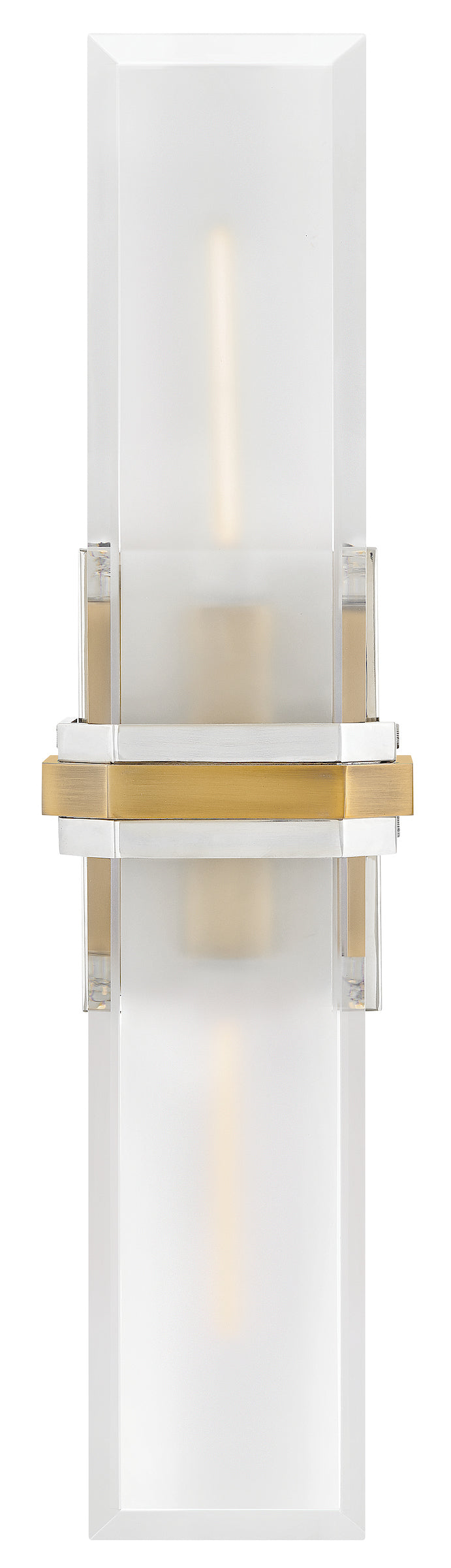 Kipton Large Sconce In Polished Nickel Finish