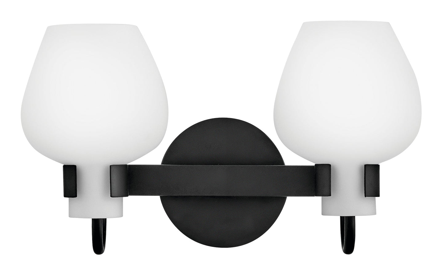 Sylvie Small Vanity In Black Finish