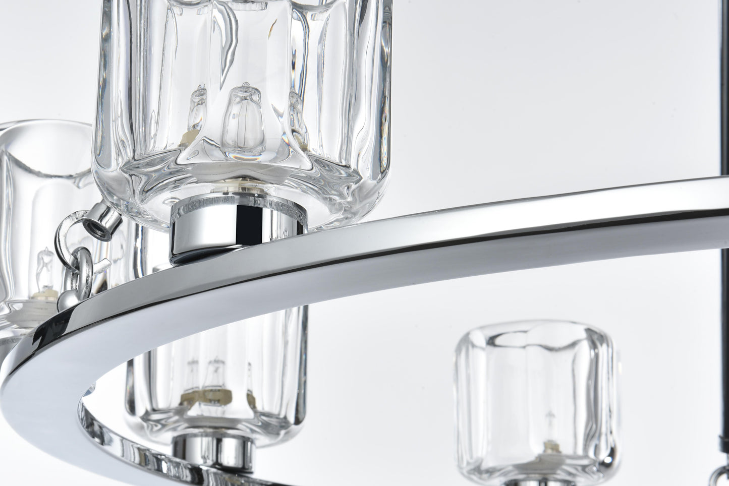 Cadence 32 inch Chandelier in Chrome