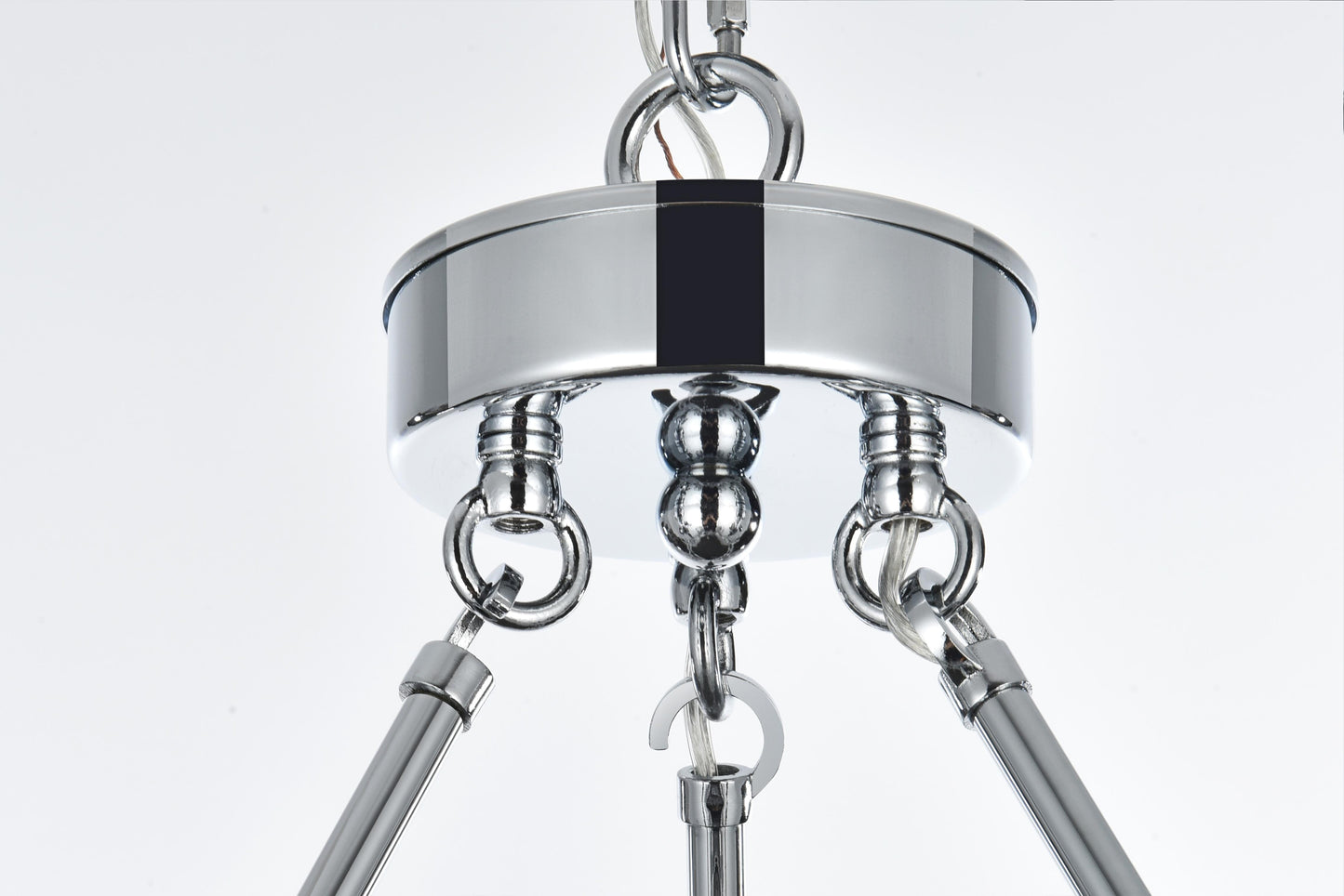 Cadence 48 inch Three-Tier Chandelier in Chrome