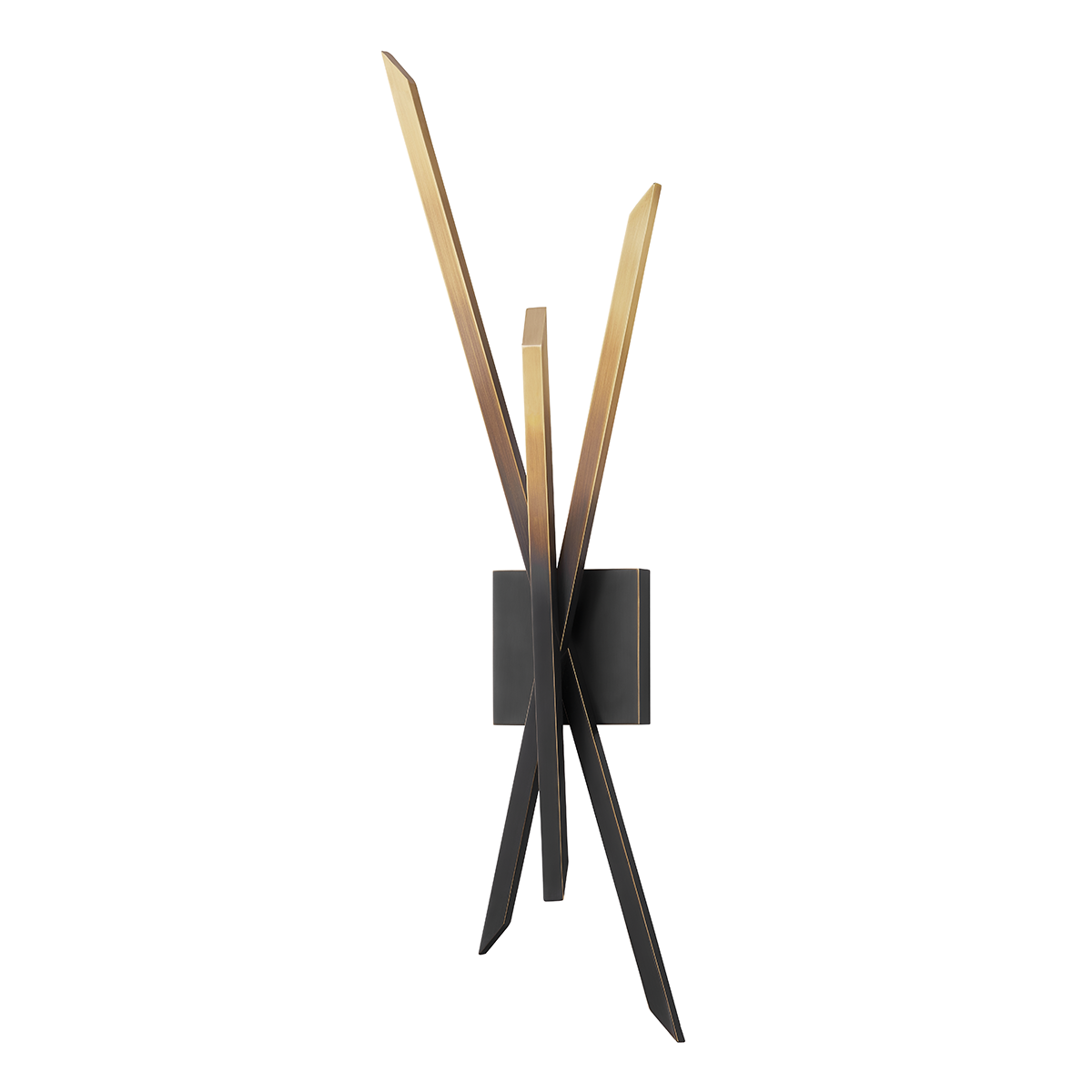 Gansevoort Wall Sconce with Gradient Brass Finish