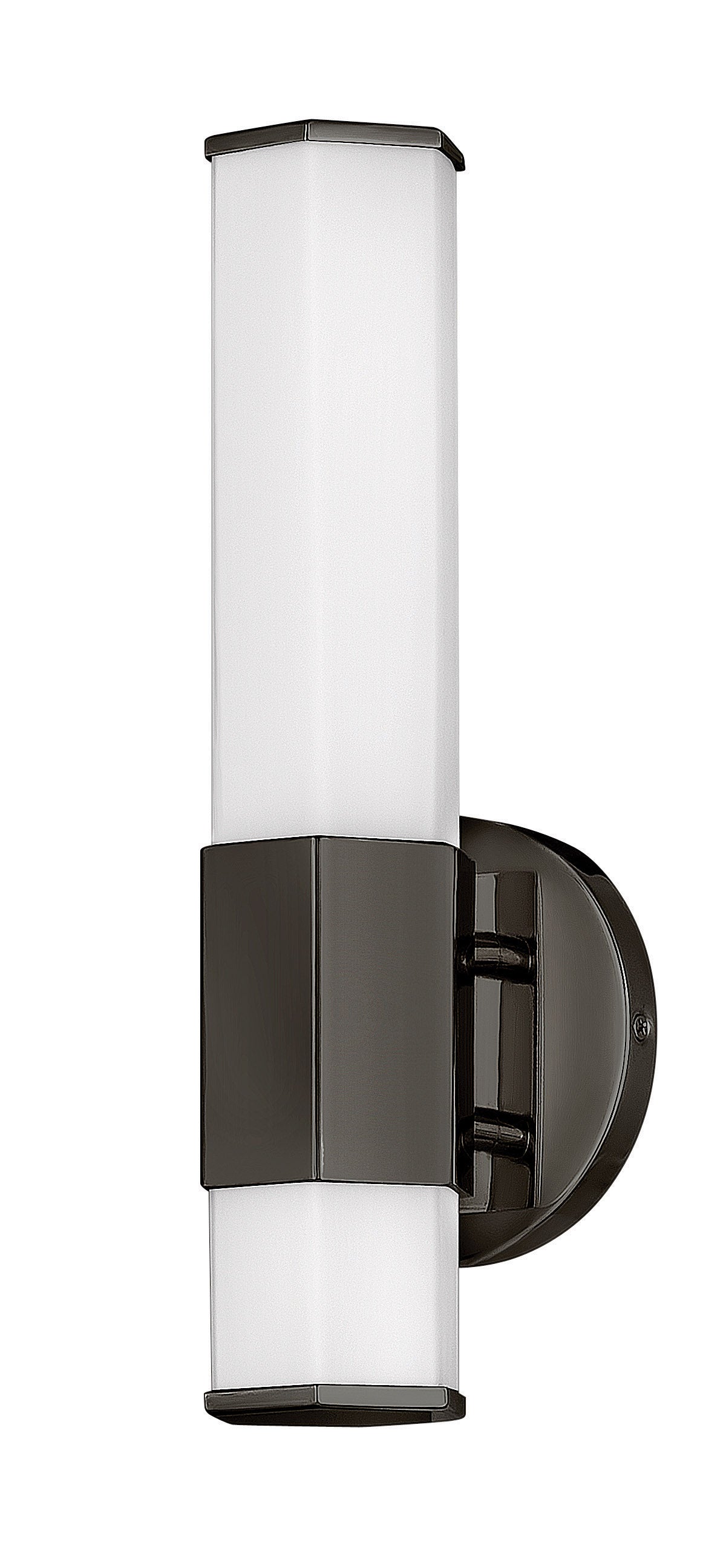 Facet Medium LED Sconce In Black Finish