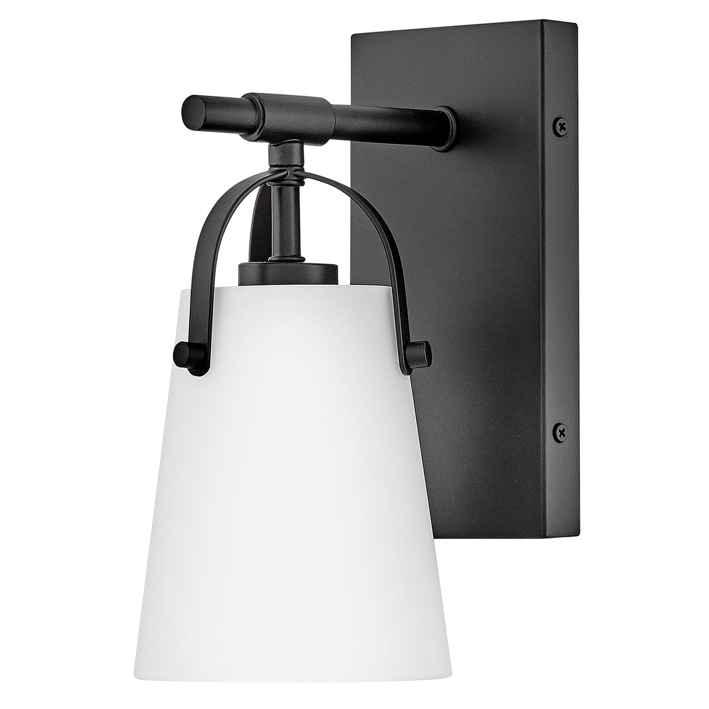 Foster Medium Sconce In Black Finish