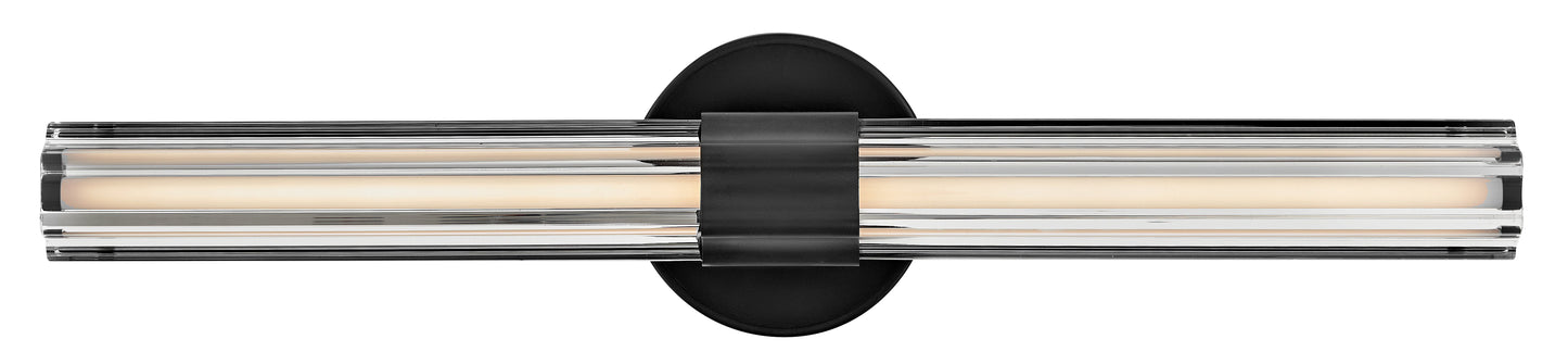 Georgette Medium LED Vanity In Black Finish