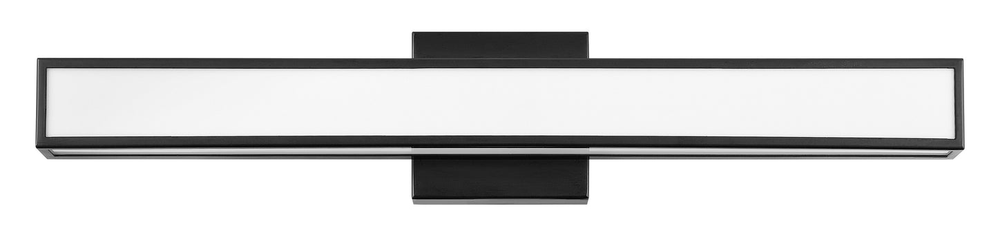 Alto Large LED Vanity In Black Finish