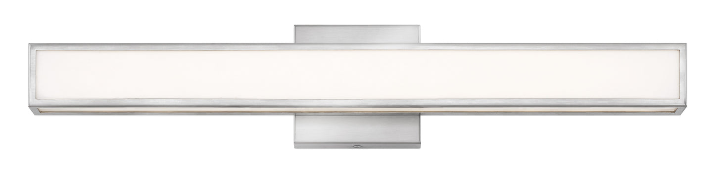 Alto Large LED Vanity In Brushed Nickel Finish