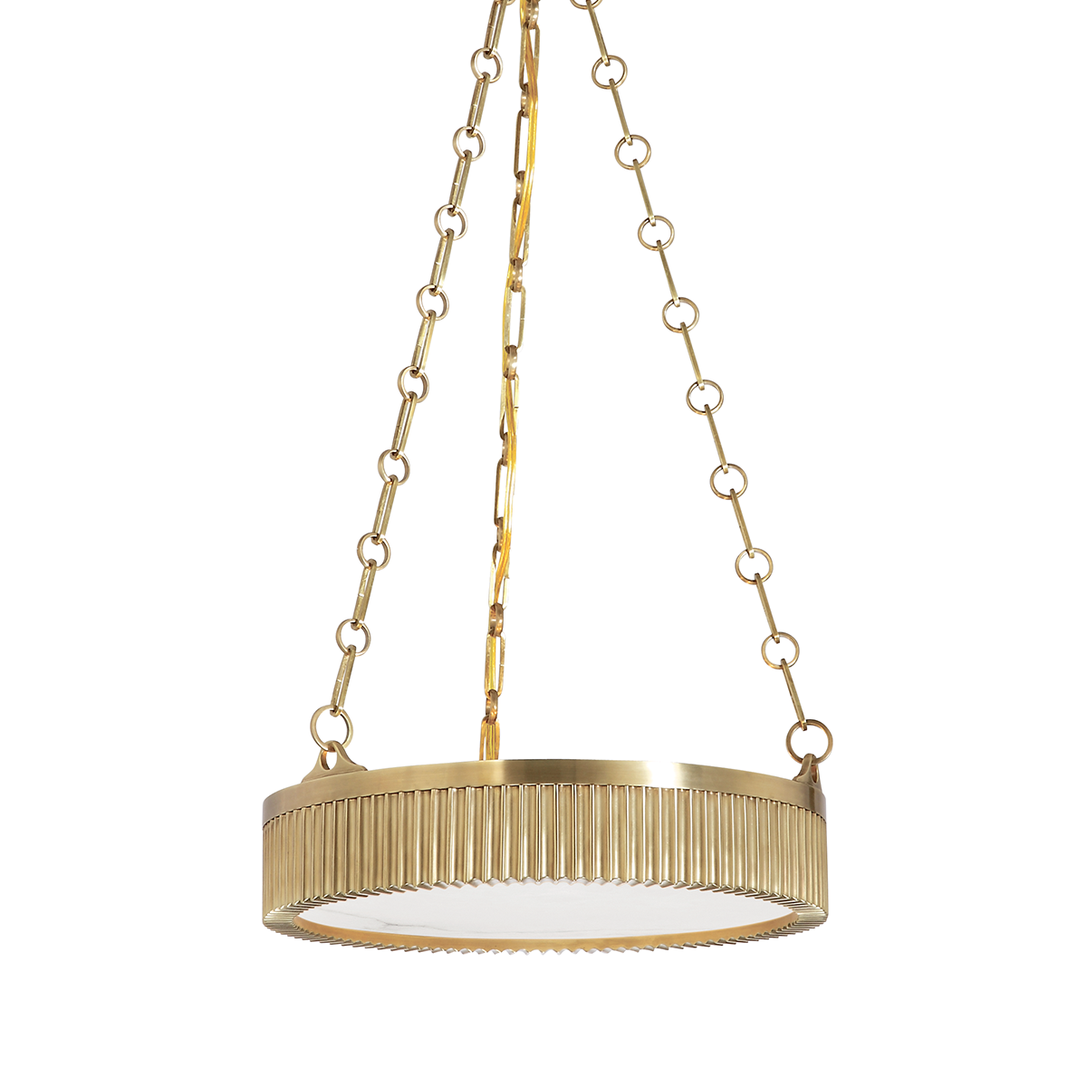 Lynden Pendant with Aged Brass Finish