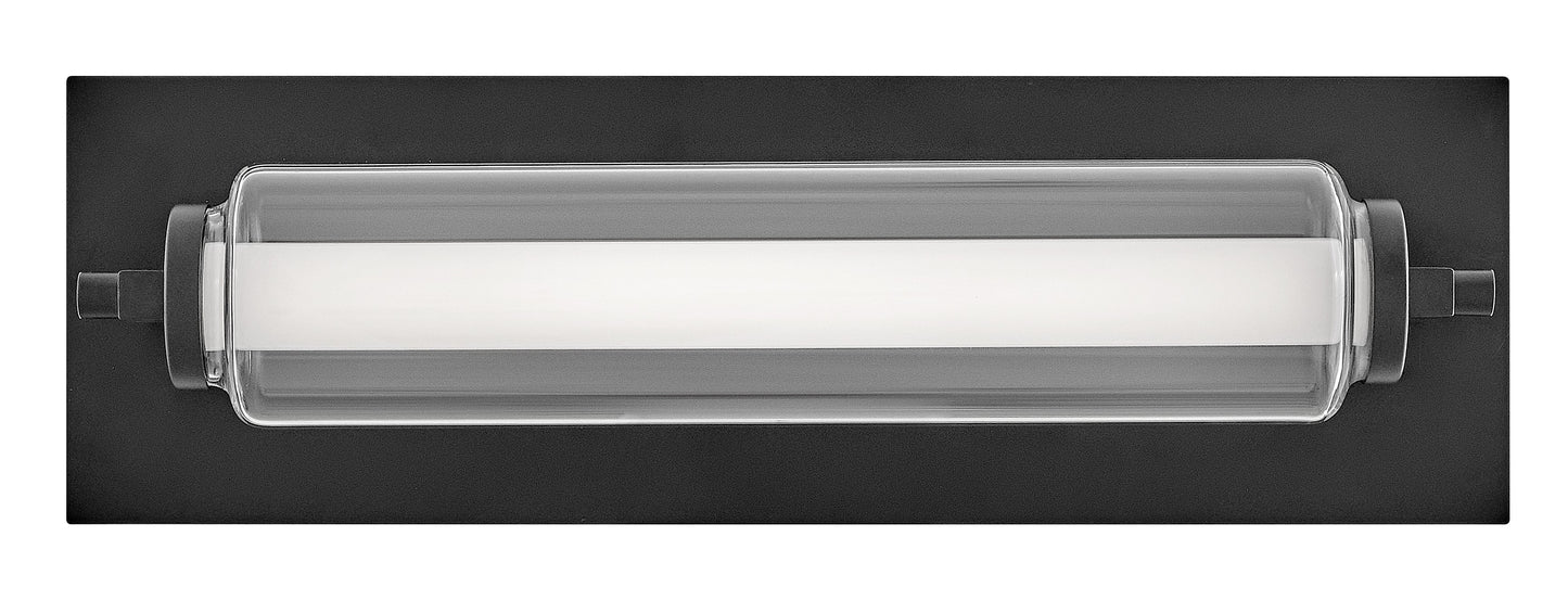 Lucien Medium LED Vanity In Black Finish