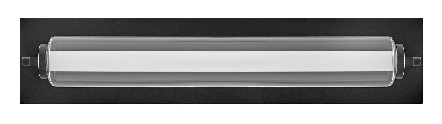 Lucien Large LED Vanity In Black Finish