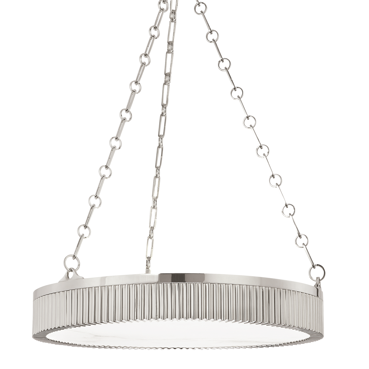 Lynden Chandelier with Polished Nickel Finish