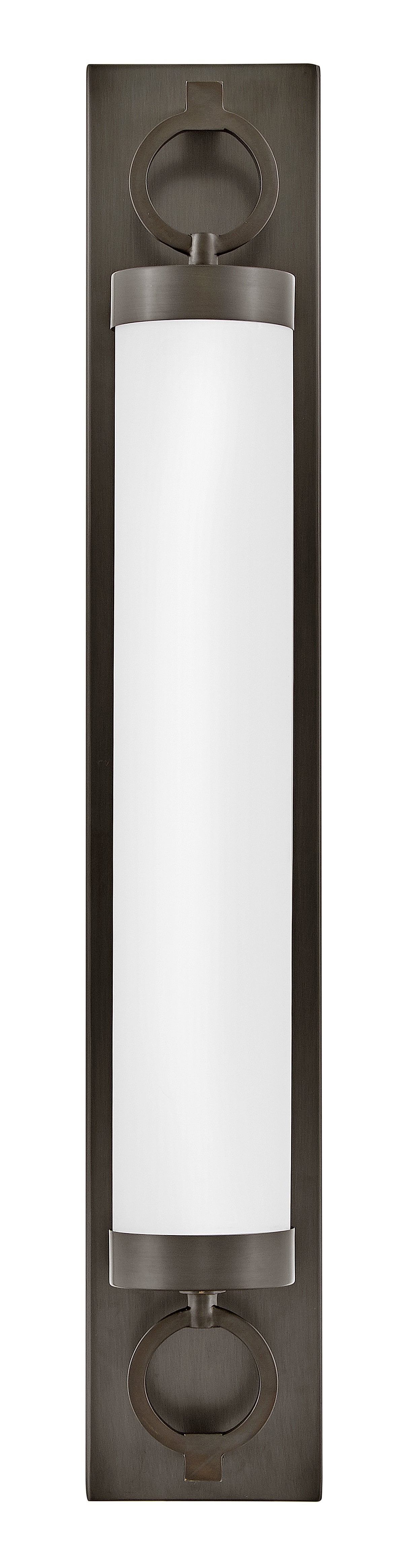 Baylor Large LED Vanity In Black Finish