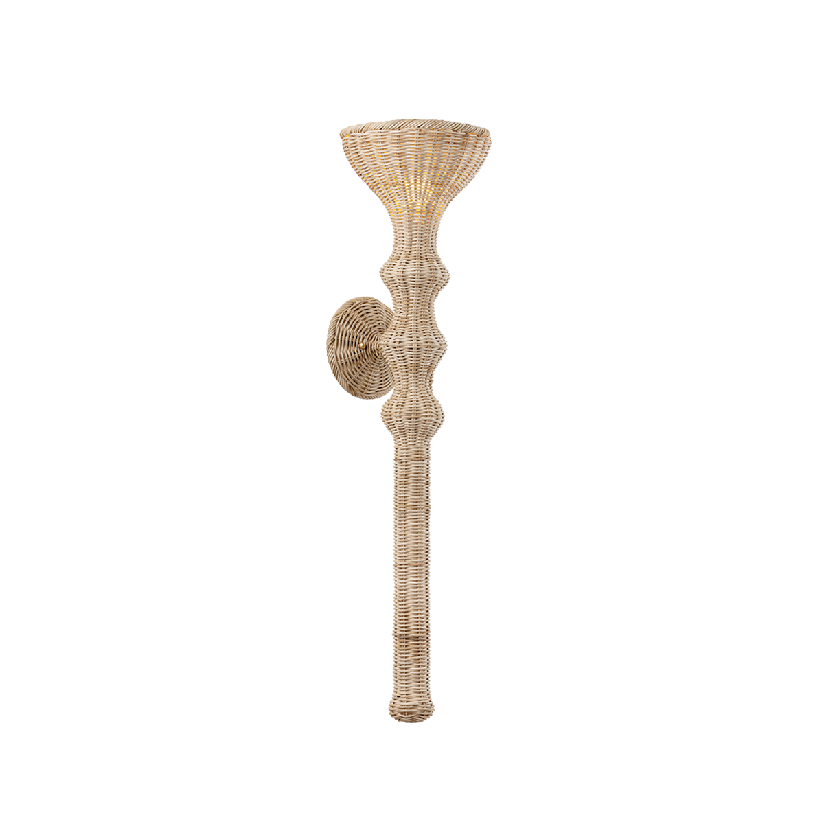 MAMARONECK WALL SCONCE with GOLD LEAF Finish