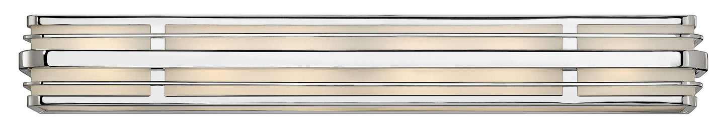 Winton Extra Large Six Light Vanity In Chrome Finish