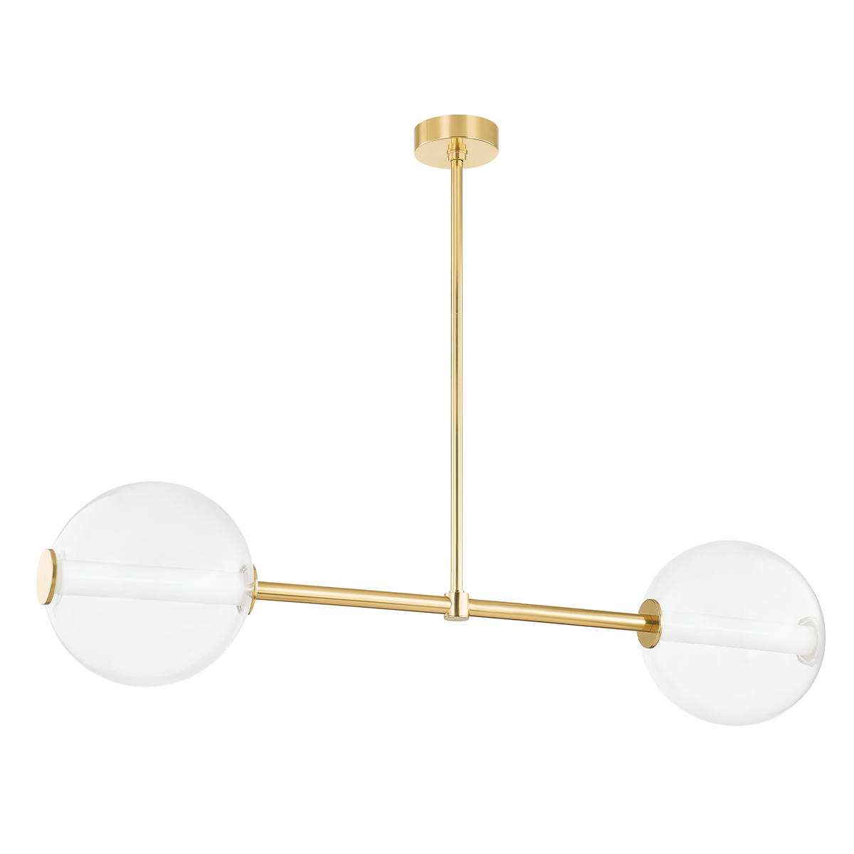 RICHFORD Linear with Aged Brass Finish