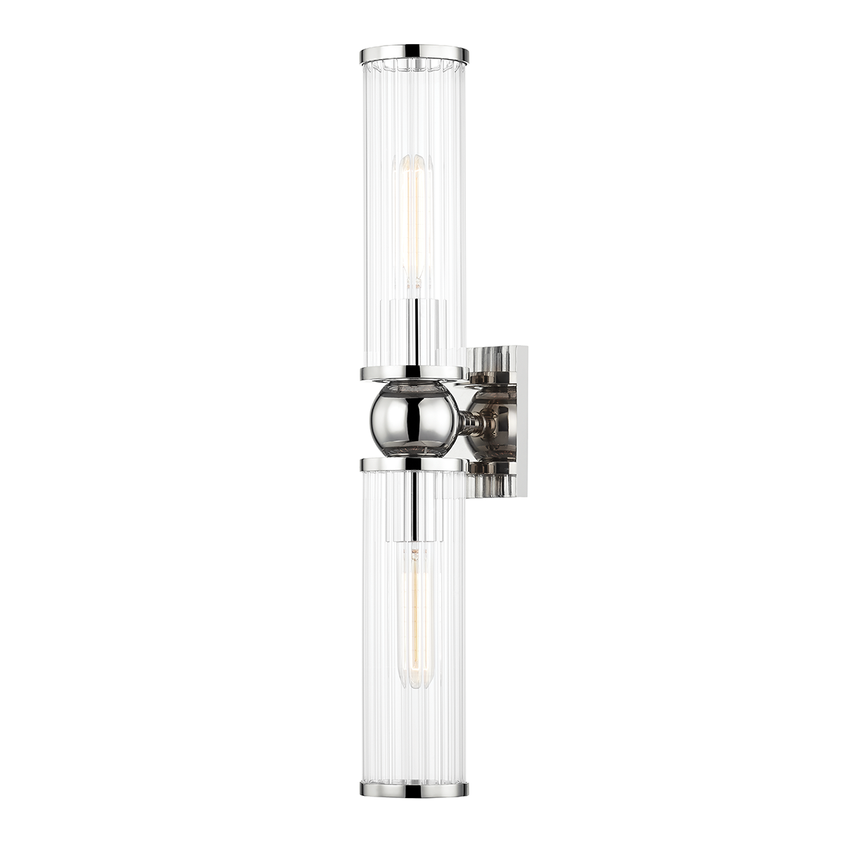 Malone Wall Sconce with Polished Nickel Finish