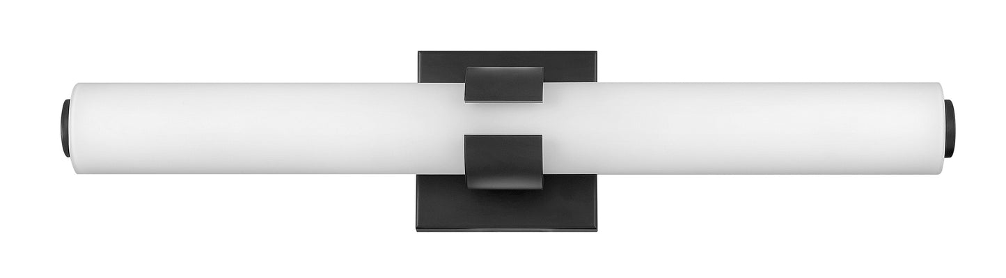 Aiden Medium LED Vanity In Black Finish