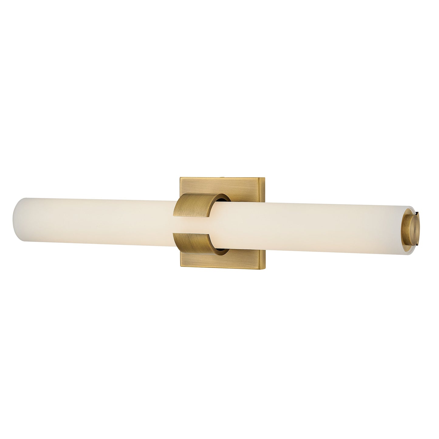 Aiden Medium LED Vanity In Light Brass Finish