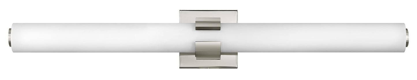 Aiden Large LED Vanity In Polished Nickel Finish