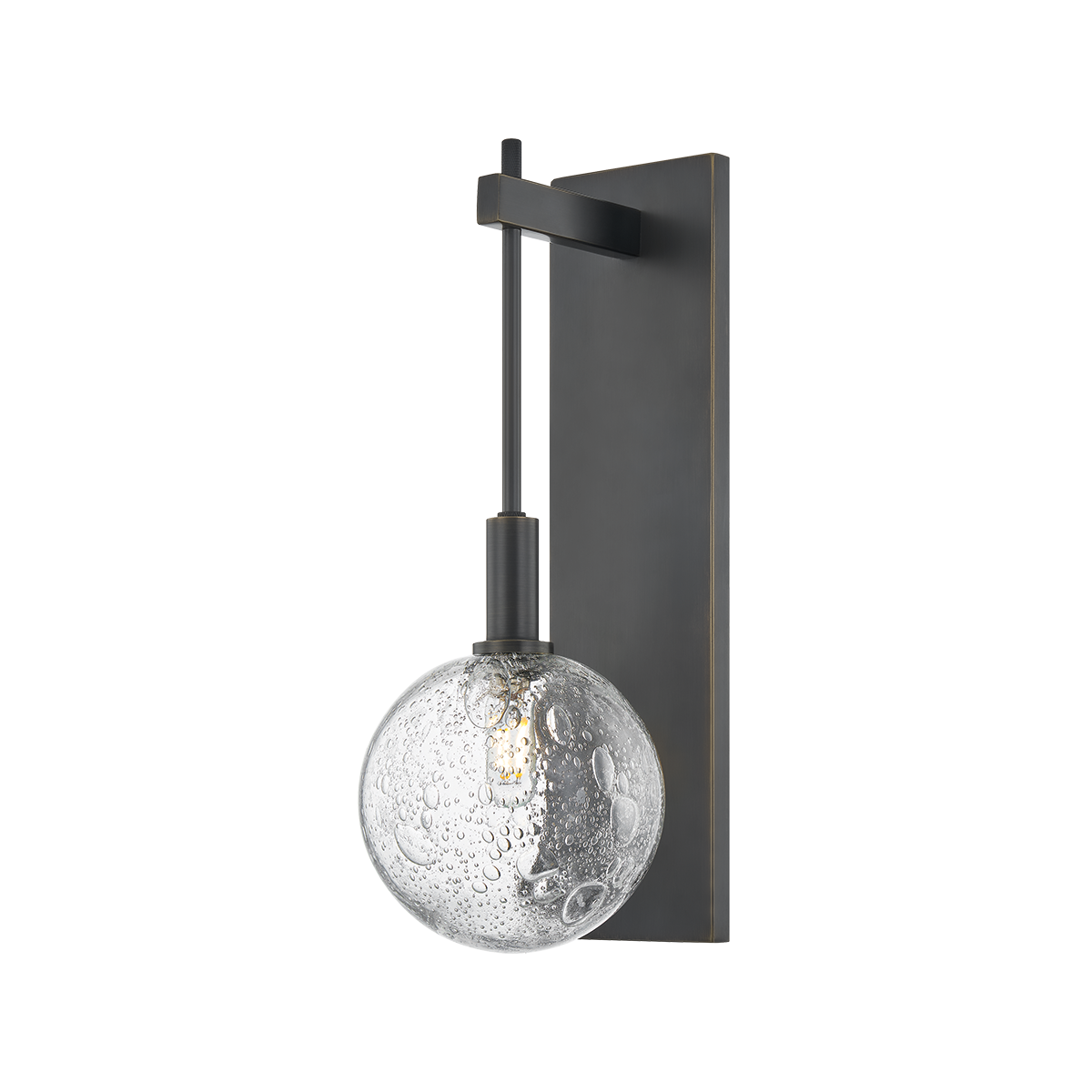 ONTEORA Wall Sconce with Distressed Bronze Finish