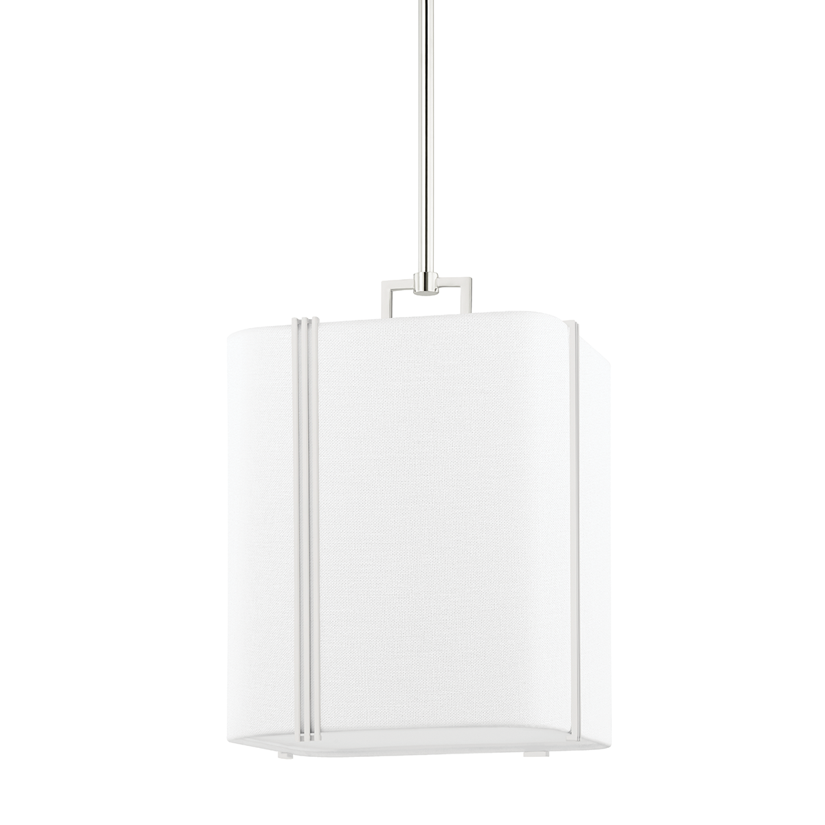 Downing Pendant with Polished Nickel Finish