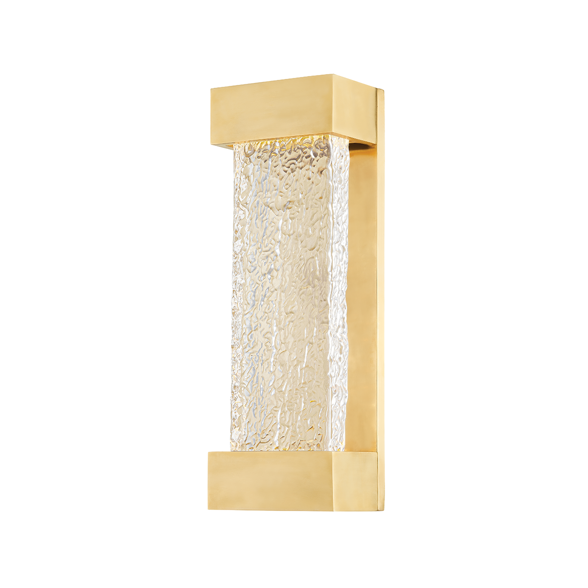 Wharton Wall Sconce with Aged Brass Finish