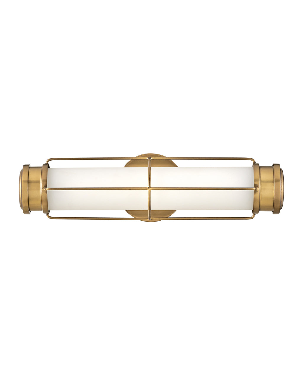 Saylor Medium LED Sconce In Light Brass Finish