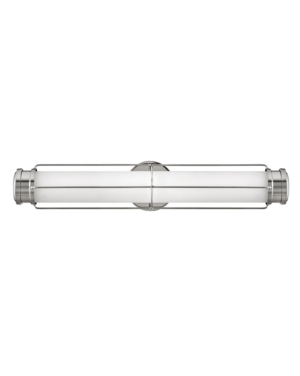 Saylor Large LED Sconce In Polished Nickel Finish