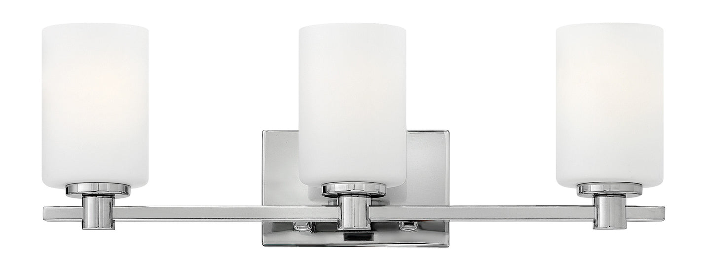 Karlie Medium Three Light Vanity In Chrome Finish
