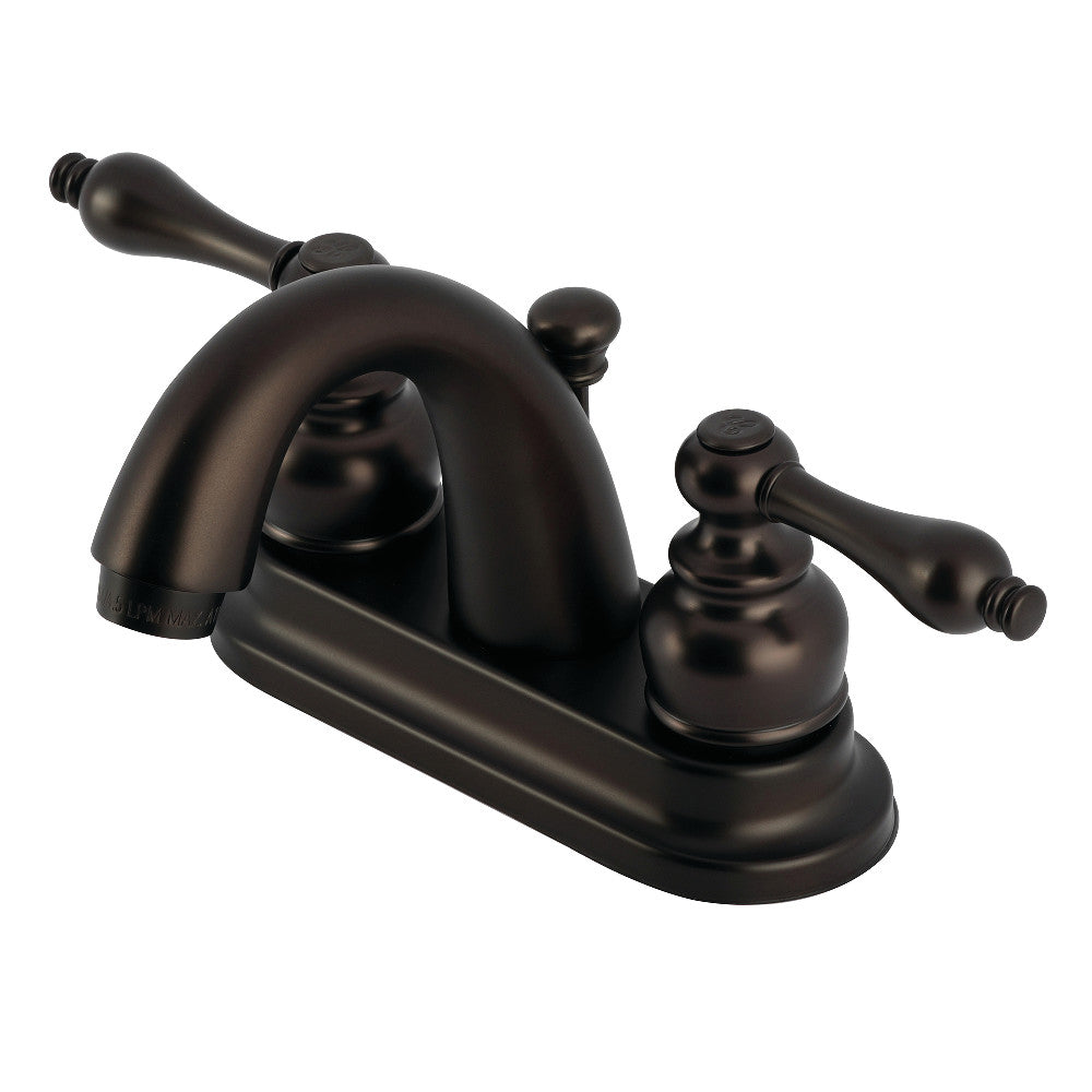 Restoration 4 Inch Centerset Bathroom Faucet in Oil Rubbed Bronze