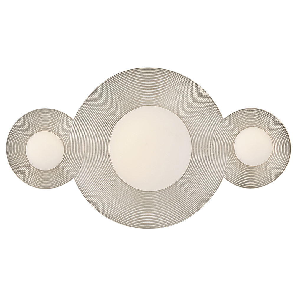 Rhea Small LED Vanity In Polished Nickel Finish