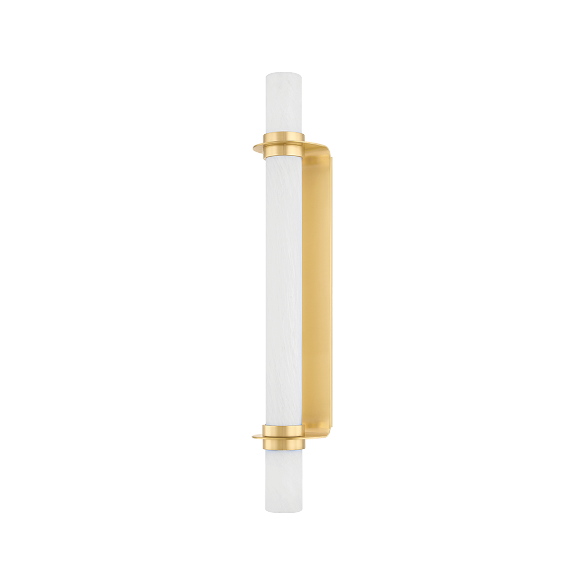 GROVELAND STATION Wall Sconce with Aged Brass Finish
