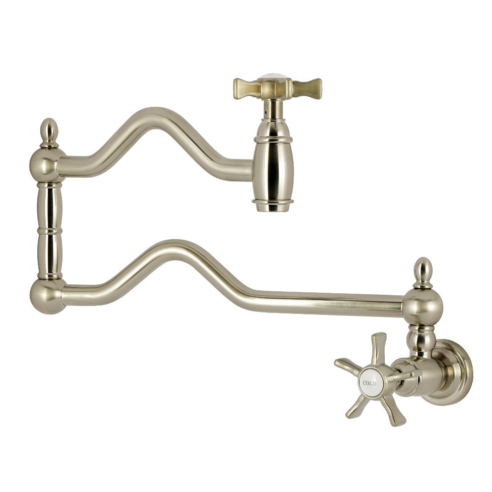 Hamilton Pot Filler Faucet in Brushed Nickel