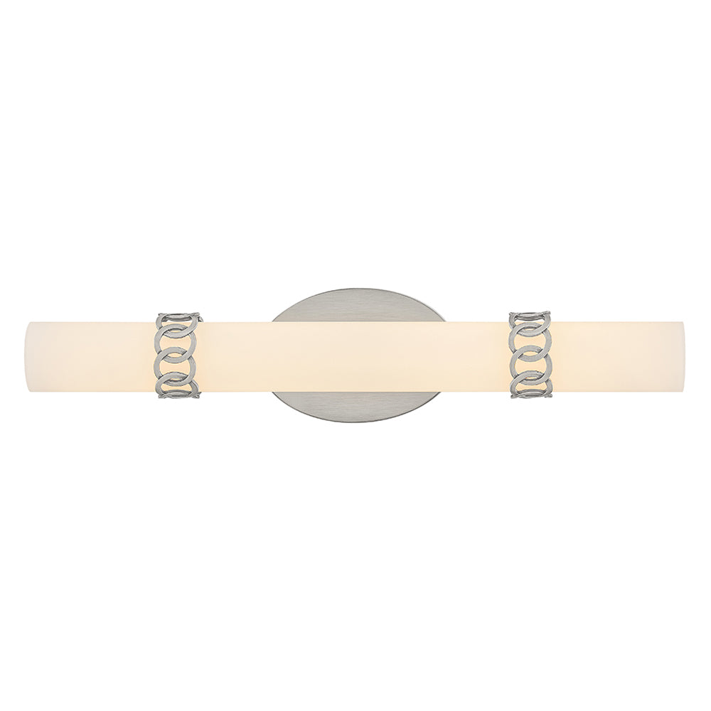 Eliza Medium LED Vanity In Brushed Nickel Finish