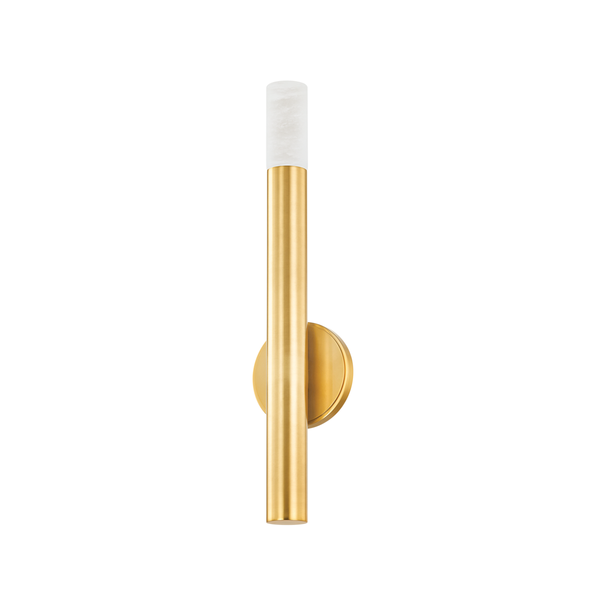 PALI Wall Sconce with Aged Brass Finish