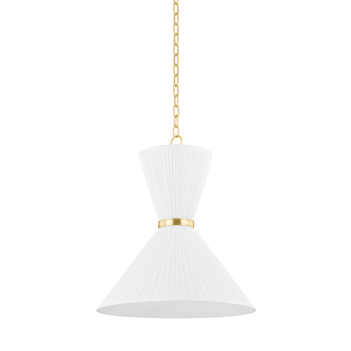 ENID Pendant with Aged Brass Finish