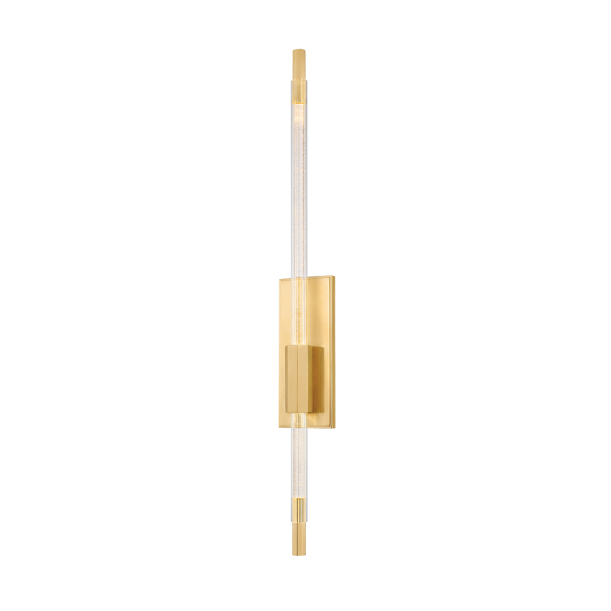 ROSCO Wall Sconce with Aged Brass Finish