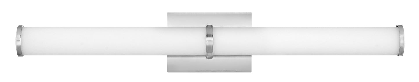 Simi Large LED Vanity In Brushed Nickel Finish