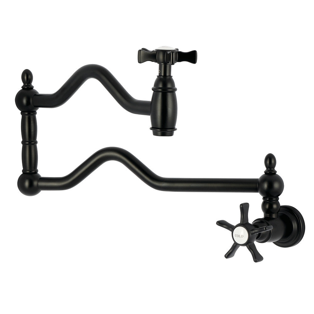 Hamilton Pot Filler Faucet in Matte Black