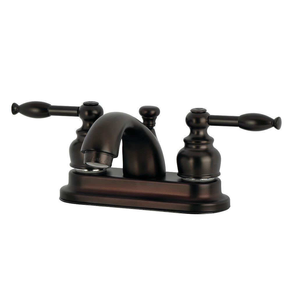 Knight 4 Inch Centerset Bathroom Faucet in Oil Rubbed Bronze